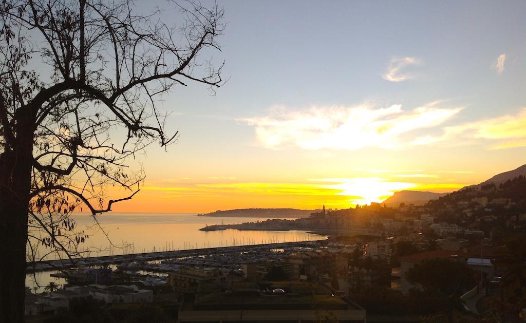 Cap Au Sud,Vue Panoramique Mer,Piscine Menton Exteriér fotografie