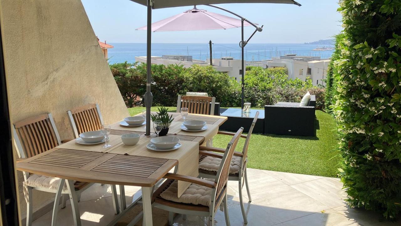 Cap Au Sud,Vue Panoramique Mer,Piscine Menton Exteriér fotografie
