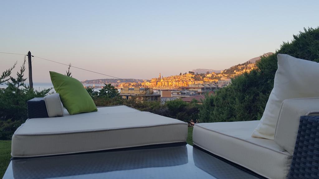 Cap Au Sud,Vue Panoramique Mer,Piscine Menton Exteriér fotografie