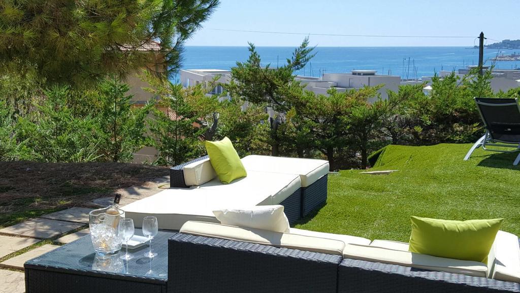 Cap Au Sud,Vue Panoramique Mer,Piscine Menton Exteriér fotografie